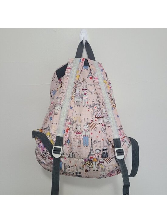 LeSportsac \'Fifi Lapin\' Artist In Residence Backpack Pink Nylon main image 6